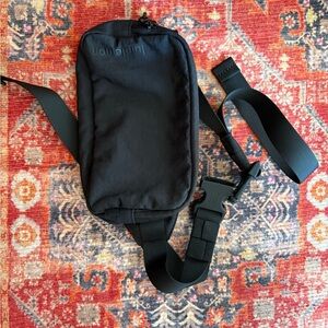 lululemon Black Belt Bag